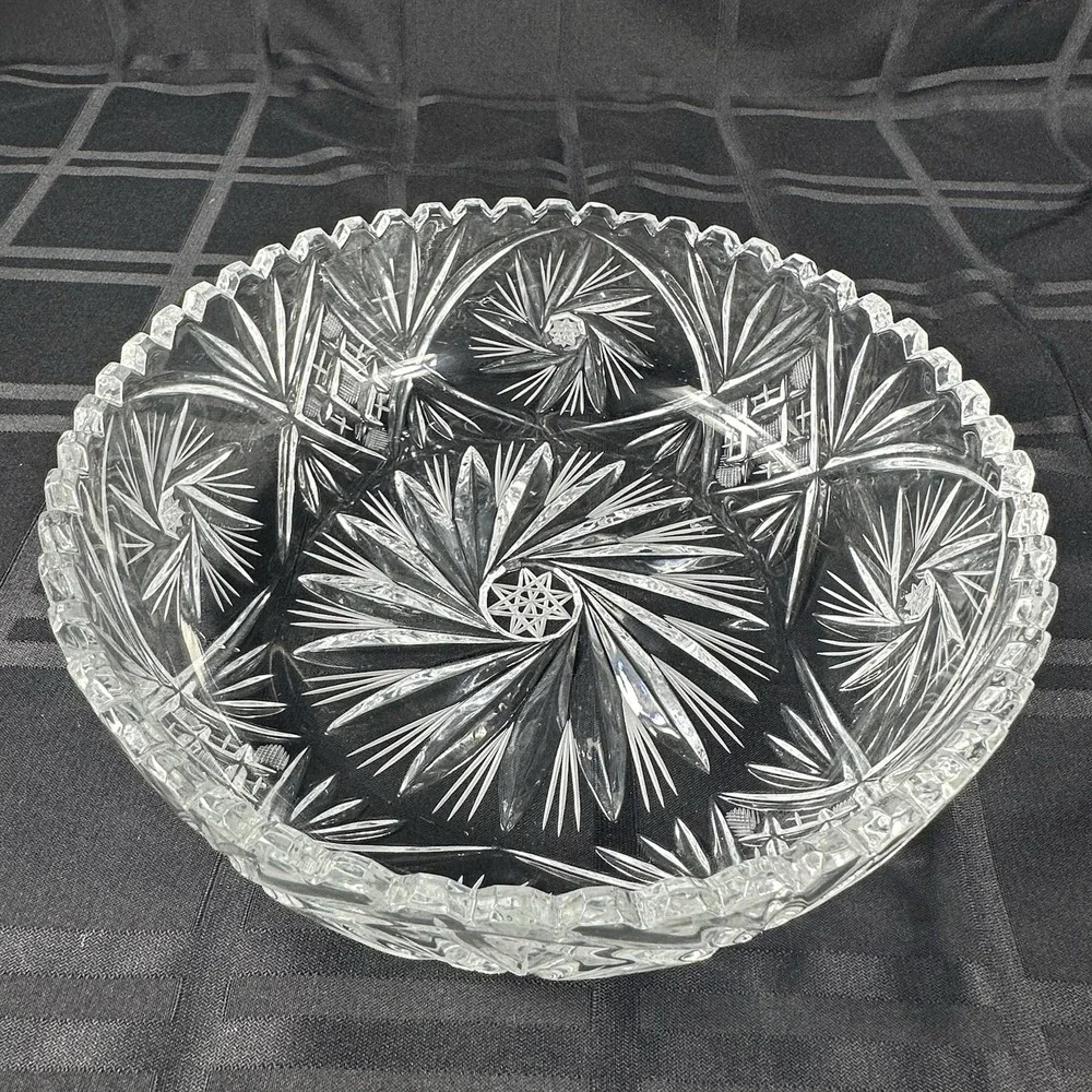 ABP‎ Cut Crystal Bowl 9.5